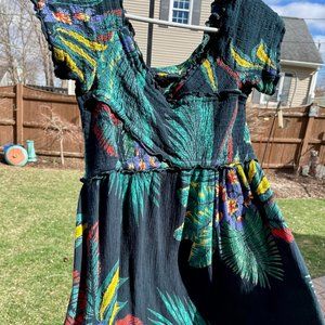 Tropical Print Patrons of Peace Dress